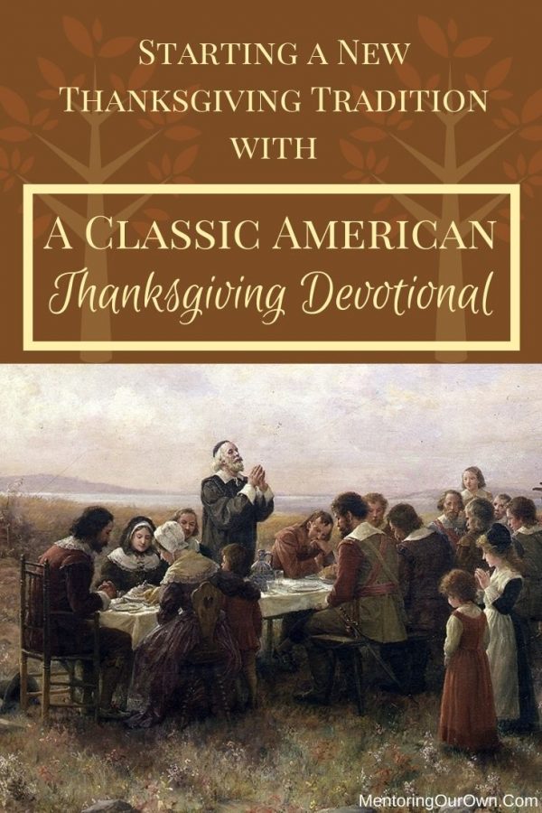A Classic American Thanksgiving Devotional PV1a