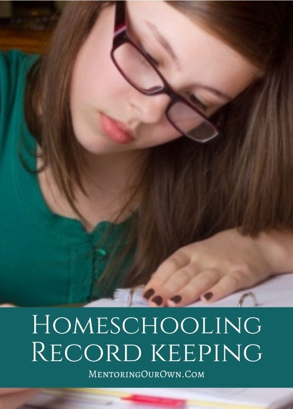 Homeschooling Record Keeping PV 6