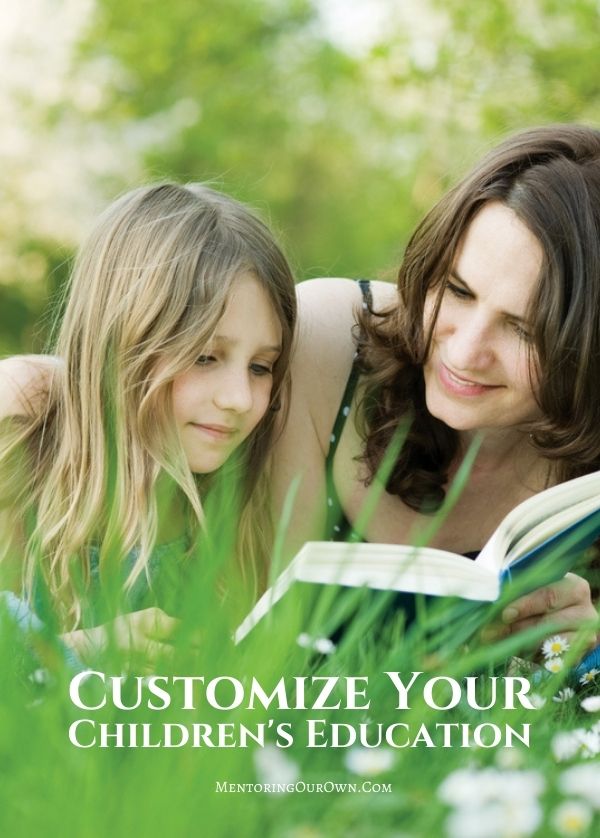 Customize Your Childrens Education PV 1