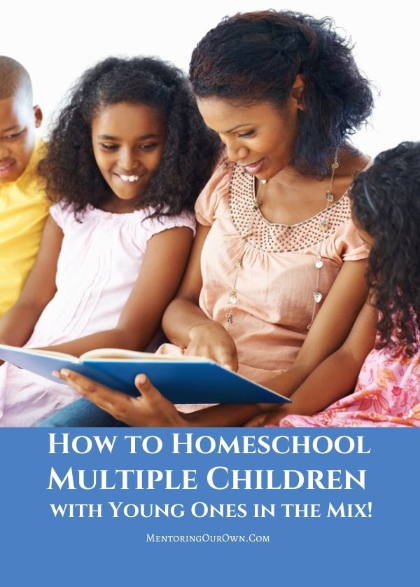 How to Homeschool Multiple Children with Young Ones in the Mix! PV 1